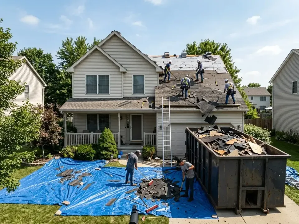 roof-replacement-debris-remova-004 — frequently asked questions, Cheapest Dumpster Rentals in Buhl, ID